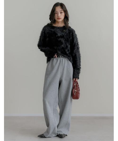 2025 WINTER PRE ORDER]シャギーニットトップス（ニット/セーター