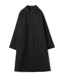 TOMORROWLAND | ウールナイロン バルカラーコート(ステンカラーコート)