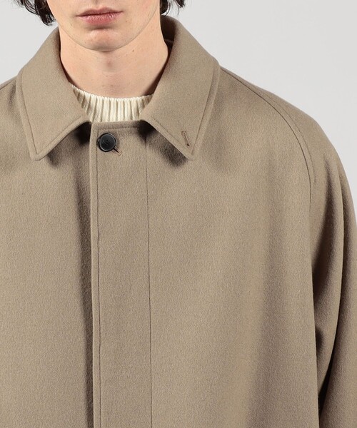 専用　TOMORROWLAND PILGRIM BAL COLLOR COAT ウールナイロン バルカラーコート（ステンカラーコート