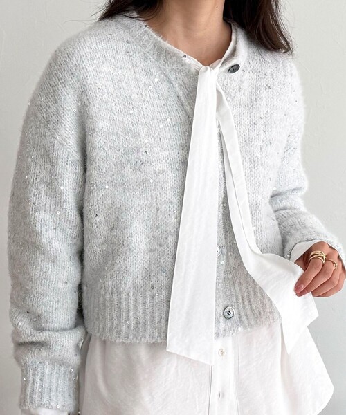 セール】ボウタイギャザーブラウス（シャツ/ブラウス）｜fredy emue