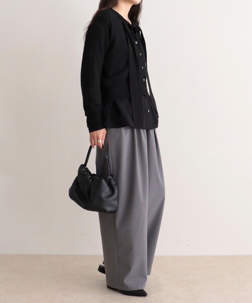 セール】ボウタイギャザーブラウス（シャツ/ブラウス）｜fredy emue