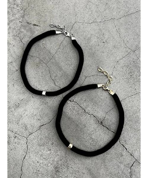 EMODA（エモダ）の「FAKE FUR STRING NC（ネックレス・レディース・ブラック/ブラウン・FREE）」の3枚目の写真