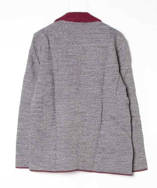 FLISTFIA（フリストフィア）の「FLISTFIA Jacket Cardigan / JC03016 秋服 冬服（テーラードジャケット・メンズ・チャコール/ライトグレー・3/4）」の18枚目の写真
