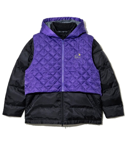 go slow caravan(ゴースローキャラバン)の「ロフテック中綿3WAY パファーJKT(ブルゾン・メンズ・ダークグリーン/ブラック/パープル・LARGE/MEDIUM/X-LARGE/SMALL)」の21枚目の写真