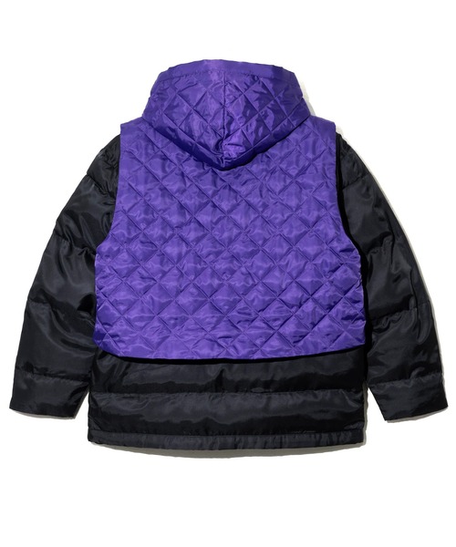 go slow caravan(ゴースローキャラバン)の「ロフテック中綿3WAY パファーJKT(ブルゾン・メンズ・ダークグリーン/ブラック/パープル・LARGE/MEDIUM/X-LARGE/SMALL)」の22枚目の写真