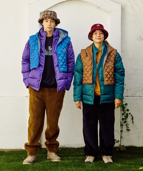 go slow caravan(ゴースローキャラバン)の「ロフテック中綿3WAY パファーJKT(ブルゾン・メンズ・ダークグリーン/ブラック/パープル・LARGE/MEDIUM/X-LARGE/SMALL)」の19枚目の写真