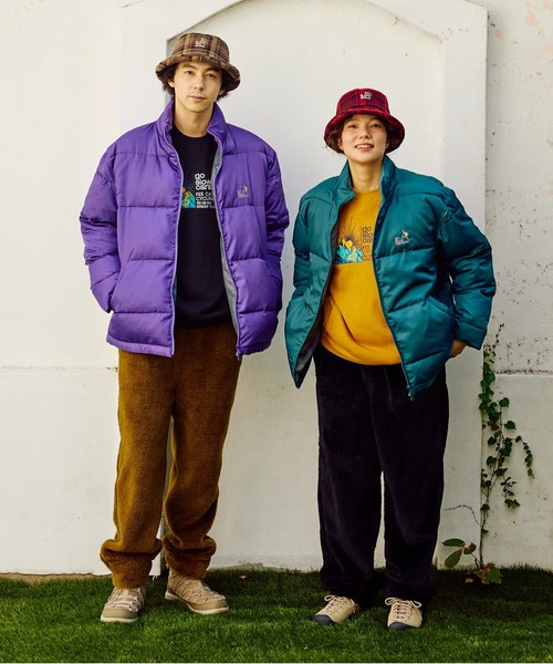 go slow caravan(ゴースローキャラバン)の「ロフテック中綿3WAY パファーJKT(ブルゾン・メンズ・ダークグリーン/ブラック/パープル・LARGE/MEDIUM/X-LARGE/SMALL)」の11枚目の写真