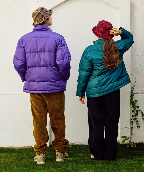 go slow caravan(ゴースローキャラバン)の「ロフテック中綿3WAY パファーJKT(ブルゾン・メンズ・ダークグリーン/ブラック/パープル・LARGE/MEDIUM/X-LARGE/SMALL)」の12枚目の写真