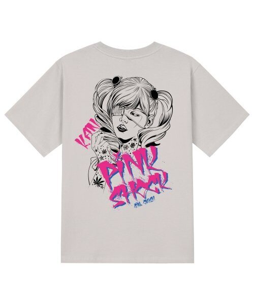 KAN6312(カン6312)の「KTC0058 ハーレイクイン 半袖Tシャツ - ベージュ(Tシャツ/カットソー・メンズ・その他・LARGE/MEDIUM/SMALL/X-LARGE)」の1枚目の写真