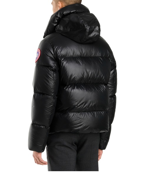 CANADA GOOSE（カナダグース）の「CROFTON PUFFER（ダウンジャケット/コート・メンズ・ブラック・MEDIUM/X-LARGE/LARGE）」の2枚目の写真