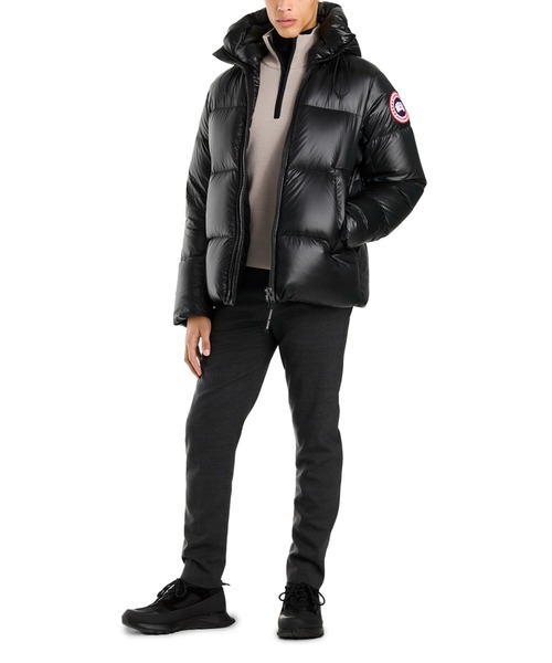 CANADA GOOSE（カナダグース）の「CROFTON PUFFER（ダウンジャケット/コート・メンズ・ブラック・MEDIUM/X-LARGE/LARGE）」の5枚目の写真