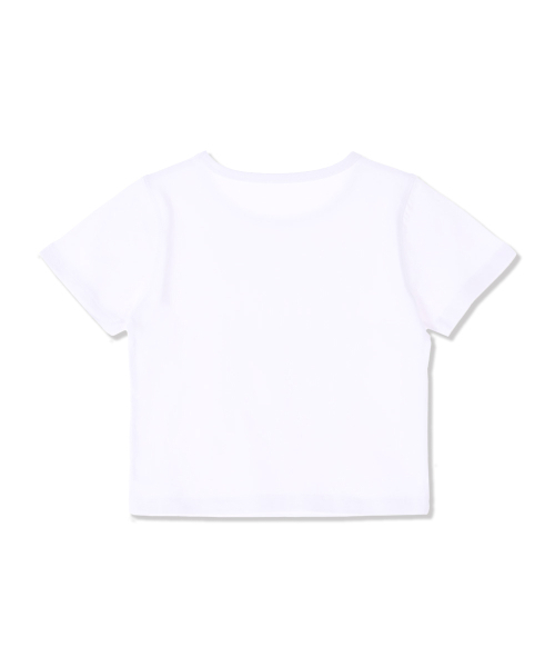 ASTRAL PROJECTION(アストラルプロジェクション)の「マリポサ スーピマ スパン クロップTシャツ_ホワイト(Tシャツ/カットソー・レディース・その他・LARGE/MEDIUM/SMALL)」の3枚目の写真