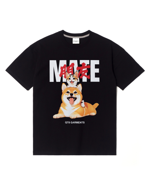 QT8 GARMENTS(キューティーエイトガーメント)の「RG Mate Tee (Black)(Tシャツ/カットソー・レディース・その他・SMALL/MEDIUM/LARGE/X-LARGE)」の2枚目の写真