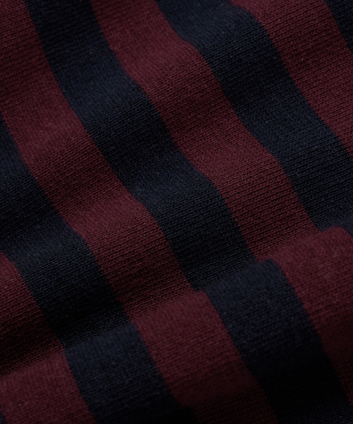 BROWNBREATH（ブラウンブレス）の「STRIPE TAG HOODIE - BURGUNDY（パーカー・メンズ・その他・X-LARGE/SMALL/MEDIUM/LARGE）」の9枚目の写真