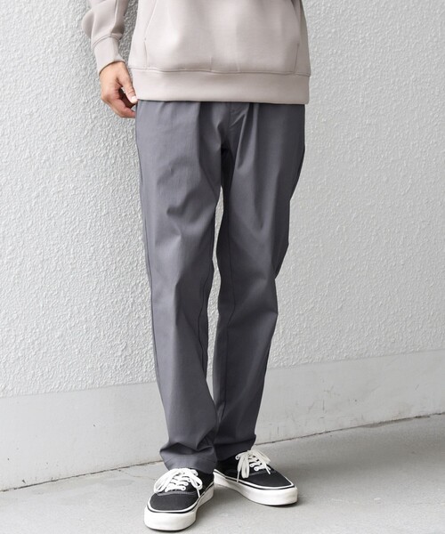 SHIPS any（シップス エニィ）の「【WEB限定】SHIPS any:〈洗濯機可能/UVカット〉スーパー ストレッチ テーパード イージー パンツ◇◇（その他パンツ・メンズ・オリーブ/ブラック/グレー/ネイビー・MEDIUM/X-LARGE/LARGE）」の7枚目の写真