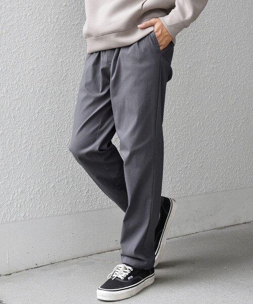 SHIPS any（シップス エニィ）の「【WEB限定】SHIPS any:〈洗濯機可能/UVカット〉スーパー ストレッチ テーパード イージー パンツ◇◇（その他パンツ・メンズ・オリーブ/ブラック/グレー/ネイビー・MEDIUM/X-LARGE/LARGE）」の8枚目の写真