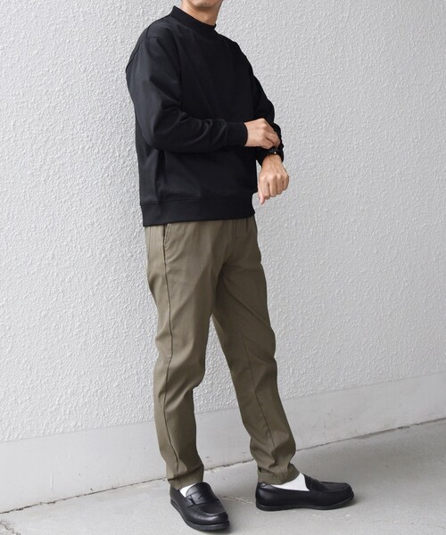 SHIPS any（シップス エニィ）の「【WEB限定】SHIPS any:〈洗濯機可能/UVカット〉スーパー ストレッチ テーパード イージー パンツ◇◇（その他パンツ・メンズ・オリーブ/ブラック/グレー/ネイビー・MEDIUM/X-LARGE/LARGE）」の16枚目の写真