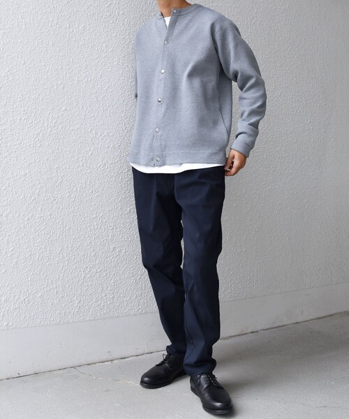 SHIPS any（シップス エニィ）の「【WEB限定】SHIPS any:〈洗濯機可能/UVカット〉スーパー ストレッチ テーパード イージー パンツ◇◇（その他パンツ・メンズ・オリーブ/ブラック/グレー/ネイビー・MEDIUM/X-LARGE/LARGE）」の21枚目の写真