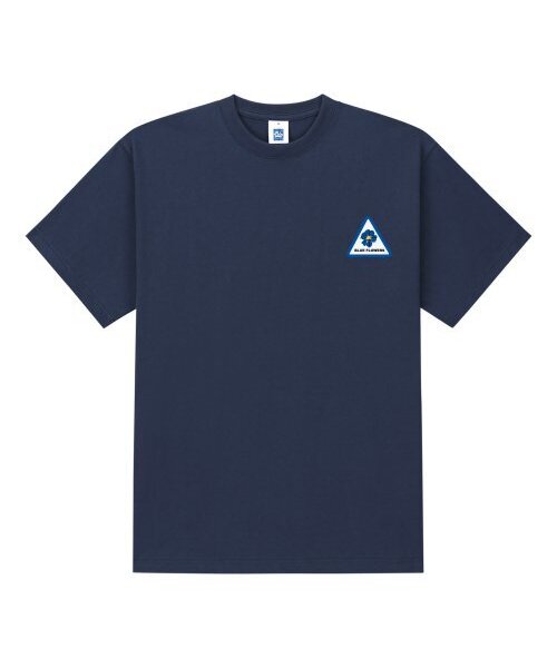 RADINEO(ラディネオ)の「トライアングルフラワー半袖Tシャツネイビー(Tシャツ/カットソー・メンズ・その他・MEDIUM/SMALL/X-LARGE/LARGE)」の2枚目の写真