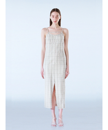 THE BALLON（ザバロン）の「CHECK STRAP SLIP ONEPIECE（ワンピース）」