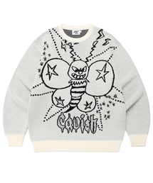 HONEY BEE KNIT SWEATER IVORY(CV2FSUK600A)