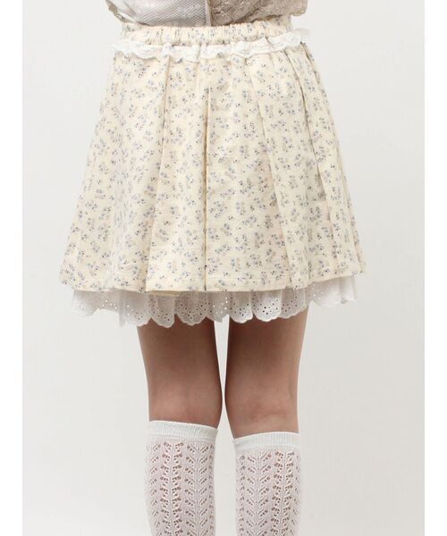 merry jenny(メリージェニー)の「flowerアソートプリーツミニスカート(スカート・レディース・ブルー/ピンク・FREE)」の22枚目の写真