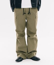 リップストップカーゴパンツ_カーキ