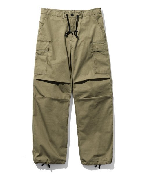 VASTIC(バスティック)の「リップストップカーゴパンツ_カーキ(スウェットパンツ・メンズ・その他・MEDIUM/LARGE)」の2枚目の写真