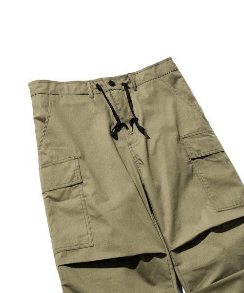 VASTIC(バスティック)の「リップストップカーゴパンツ_カーキ(スウェットパンツ・メンズ・その他・MEDIUM/LARGE)」の5枚目の写真