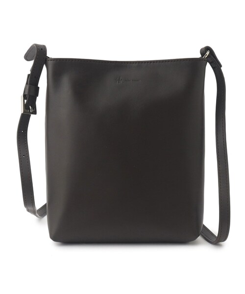 tk.TAKEO KIKUCHI(ティーケータケオキクチ)の「【WEB限定】リアルレザーショルダーポーチ(ショルダーバッグ・メンズ・ブラック/ダークブラウン・00)」の16枚目の写真