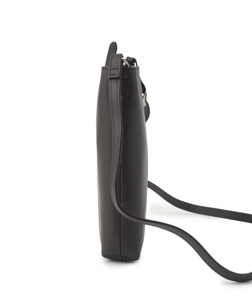 tk.TAKEO KIKUCHI(ティーケータケオキクチ)の「【WEB限定】リアルレザーショルダーポーチ(ショルダーバッグ・メンズ・ブラック/ダークブラウン・00)」の17枚目の写真