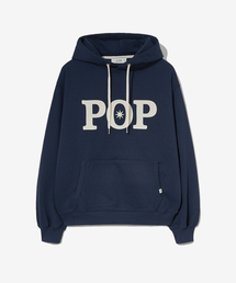 ECORR（エコル）の「POPシグネチャーフードパーカー_ネイビー（パーカー）」