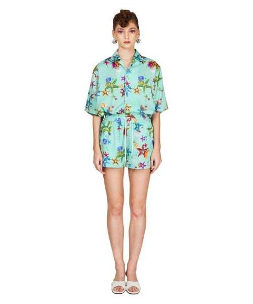 GREEDILOUS(グリディアス)の「オーシャンパールプリントドローストリングショーツ(その他パンツ・レディース・その他・SMALL/MEDIUM/LARGE/X-SMALL)」の1枚目の写真
