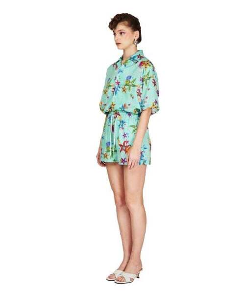 GREEDILOUS(グリディアス)の「オーシャンパールプリントドローストリングショーツ(その他パンツ・レディース・その他・SMALL/MEDIUM/LARGE/X-SMALL)」の2枚目の写真