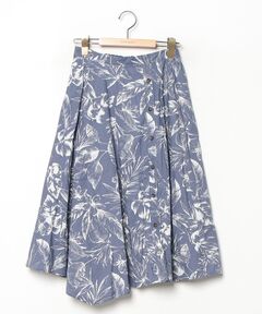 A'GEM/9 × .kom 『古怪舎/グガイシャ』 柄ロングスカート（スカート