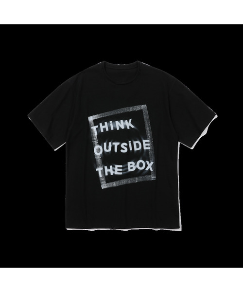 EPISODE UNTITLED(エピソードアンタイトルド)の「ハンドペイントTシャツ_ブラック(Tシャツ/カットソー・レディース・その他・2/3)」の1枚目の写真