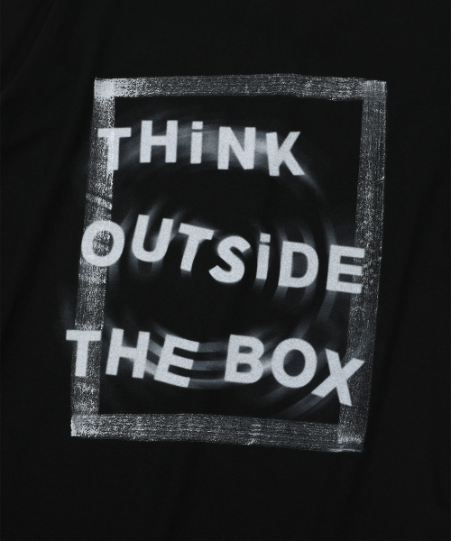 EPISODE UNTITLED(エピソードアンタイトルド)の「ハンドペイントTシャツ_ブラック(Tシャツ/カットソー・レディース・その他・2/3)」の4枚目の写真