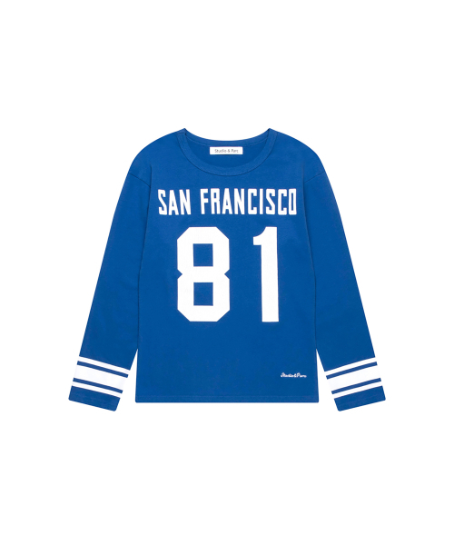 STUDIO&PARC(スタジオアンドパルク)の「San Francisco T-Shirt_Blue(Tシャツ/カットソー・レディース・ブルー・FREE)」の6枚目の写真