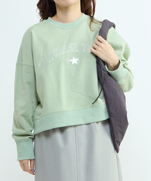 LOGO PRINT SHORT SWEAT