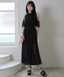 LIPSERVICE（リップサービス）の「マルチパターンアメスリロングワンピース（ワンピース）」