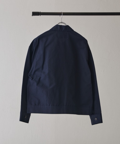 CULLNI（クルニ）の「【CULLNI exclusive for Lui's】衿付きZIPブルゾン（ブルゾン・メンズ・ネイビー/ブラック・1/2）」の8枚目の写真