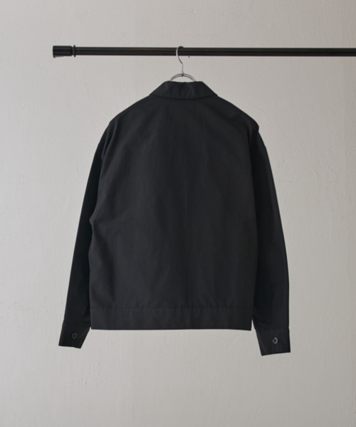 CULLNI（クルニ）の「【CULLNI exclusive for Lui's】衿付きZIPブルゾン（ブルゾン・メンズ・ネイビー/ブラック・1/2）」の5枚目の写真