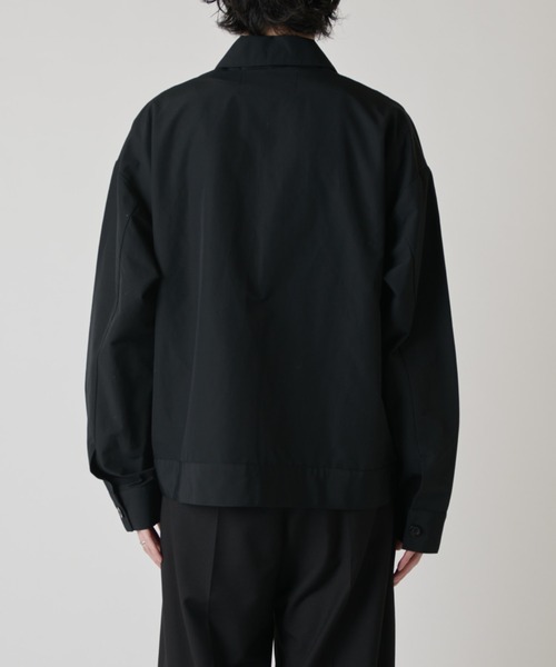 CULLNI(クルニ)の「【CULLNI exclusive for Lui's】衿付きZIPブルゾン(ブルゾン・メンズ・ネイビー/ブラック・1/2)」の16枚目の写真