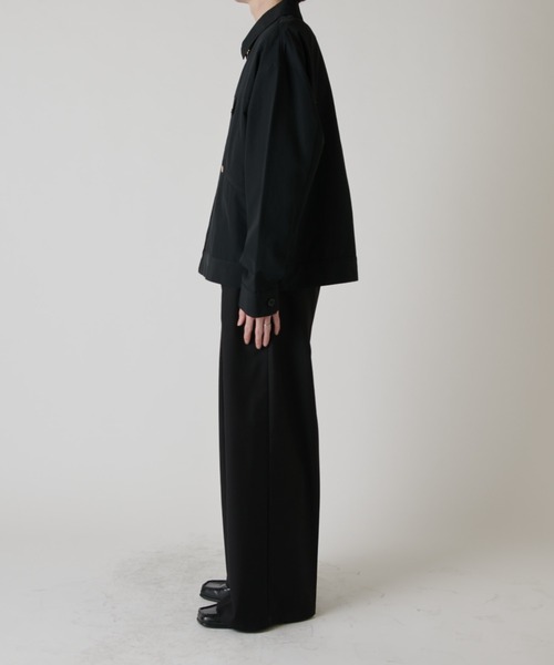 CULLNI(クルニ)の「【CULLNI exclusive for Lui's】衿付きZIPブルゾン(ブルゾン・メンズ・ネイビー/ブラック・1/2)」の18枚目の写真