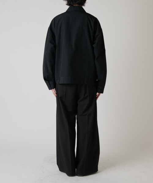CULLNI(クルニ)の「【CULLNI exclusive for Lui's】衿付きZIPブルゾン(ブルゾン・メンズ・ネイビー/ブラック・1/2)」の19枚目の写真