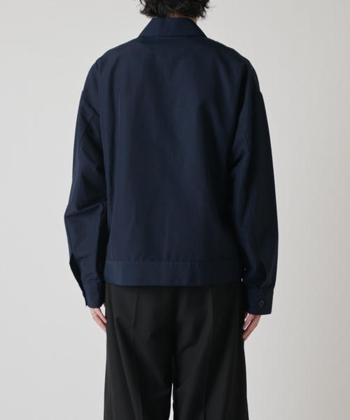 CULLNI(クルニ)の「【CULLNI exclusive for Lui's】衿付きZIPブルゾン(ブルゾン・メンズ・ネイビー/ブラック・1/2)」の22枚目の写真
