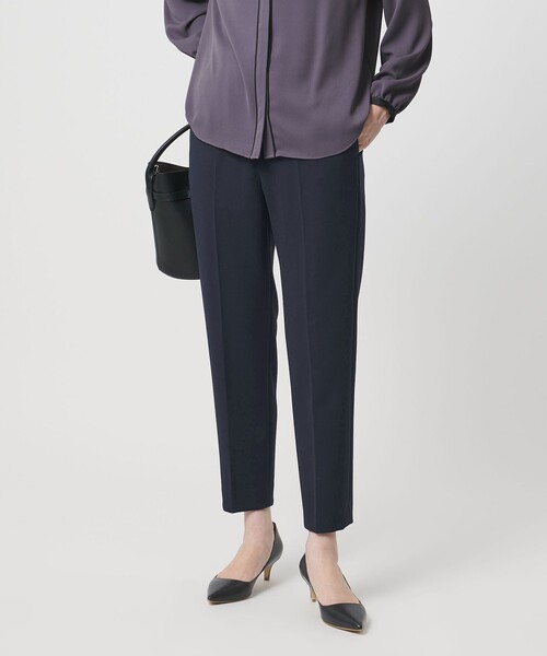 UNITED ARROWS（ユナイテッドアローズ）の「ダブルクロス スリムパンツ ‐ストレッチ ウォッシャブル‐（スラックス・レディース・ネイビー/ダークグレー・40/38/36/34）」の15枚目の写真
