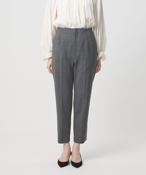 UNITED ARROWS（ユナイテッドアローズ）の「ダブルクロス スリムパンツ ‐ストレッチ ウォッシャブル‐（スラックス・レディース・ネイビー/ダークグレー・40/38/36/34）」の16枚目の写真