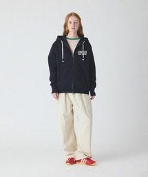 UN-USELESS（アンユースレス）の「【UN-USELESS】アンユースレス/ UNSLS PREP LOGO HOODED SWKNIT（パーカー）」