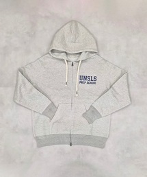 UN-USELESS（アンユースレス）の「【UN-USELESS】アンユースレス/ UNSLS PREP LOGO HOODED SWKNIT（パーカー）」